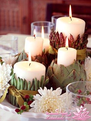 شمع های تزیینی